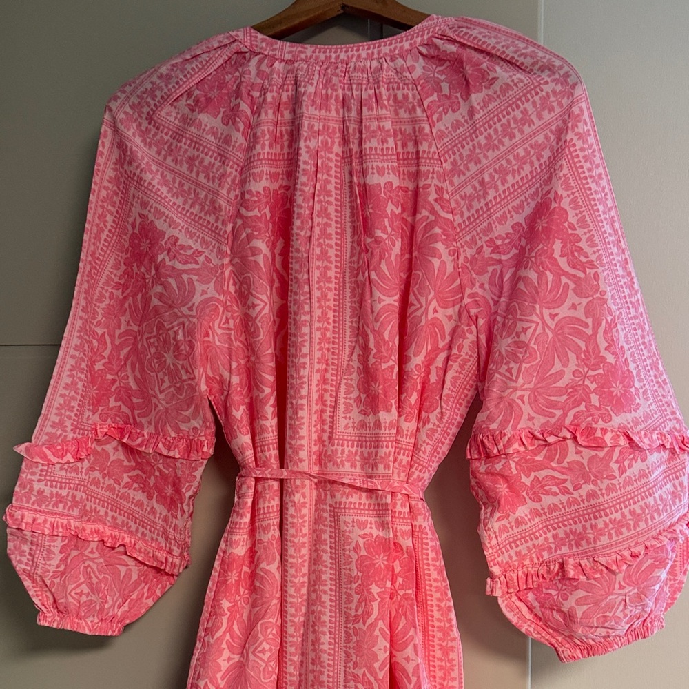 Vineyard Vines Pink Patterned Dress - Picture 8 of 8